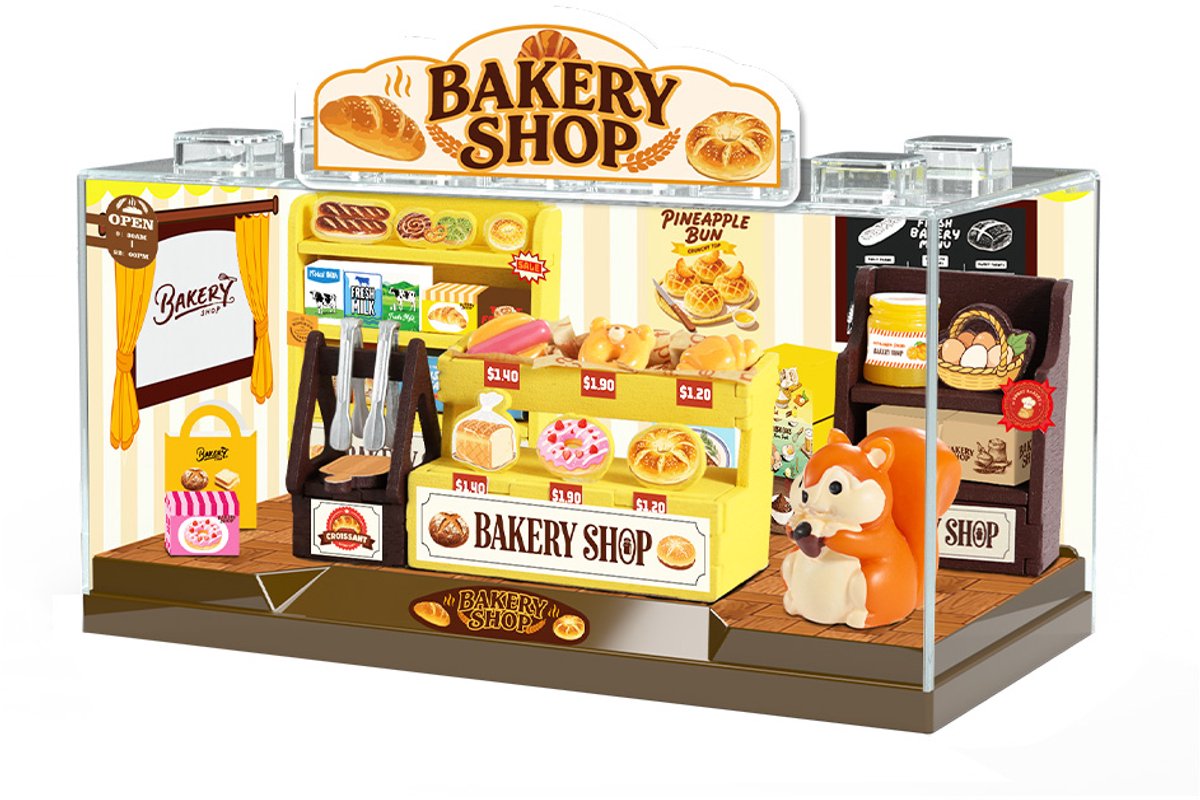 Total Juggling - Mini Shop - Bakery Shop - Shop in a box