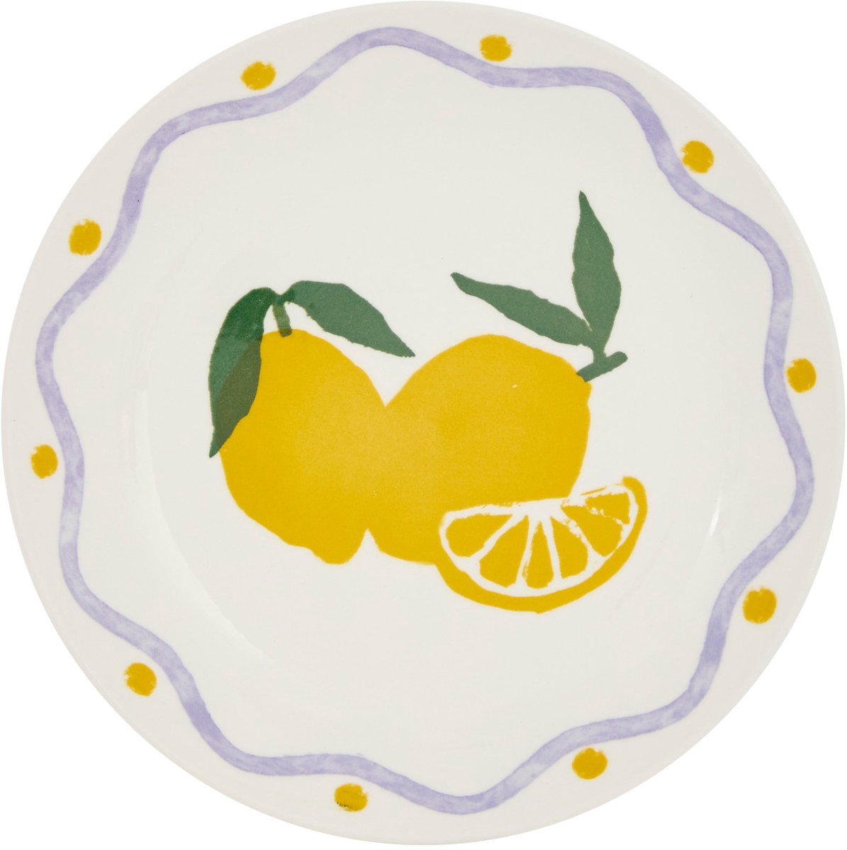 Secret de Gourmet Fruity Citroen Plat bord - Ø19cm - Set van 6 stuks