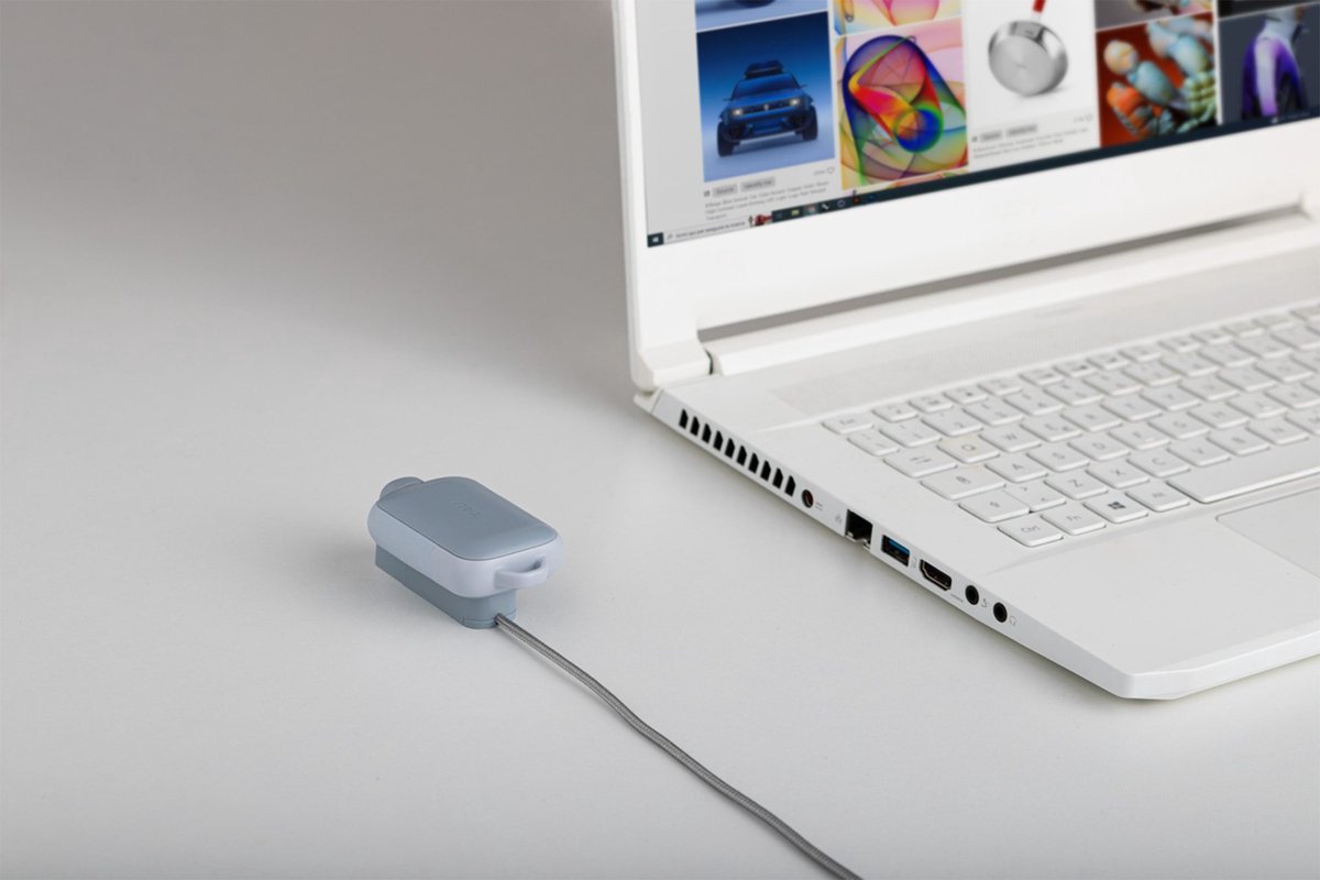 Rolling Square TAU 2 Powerbank Sleutelhanger 2000mAh USB-C - afbeelding 2