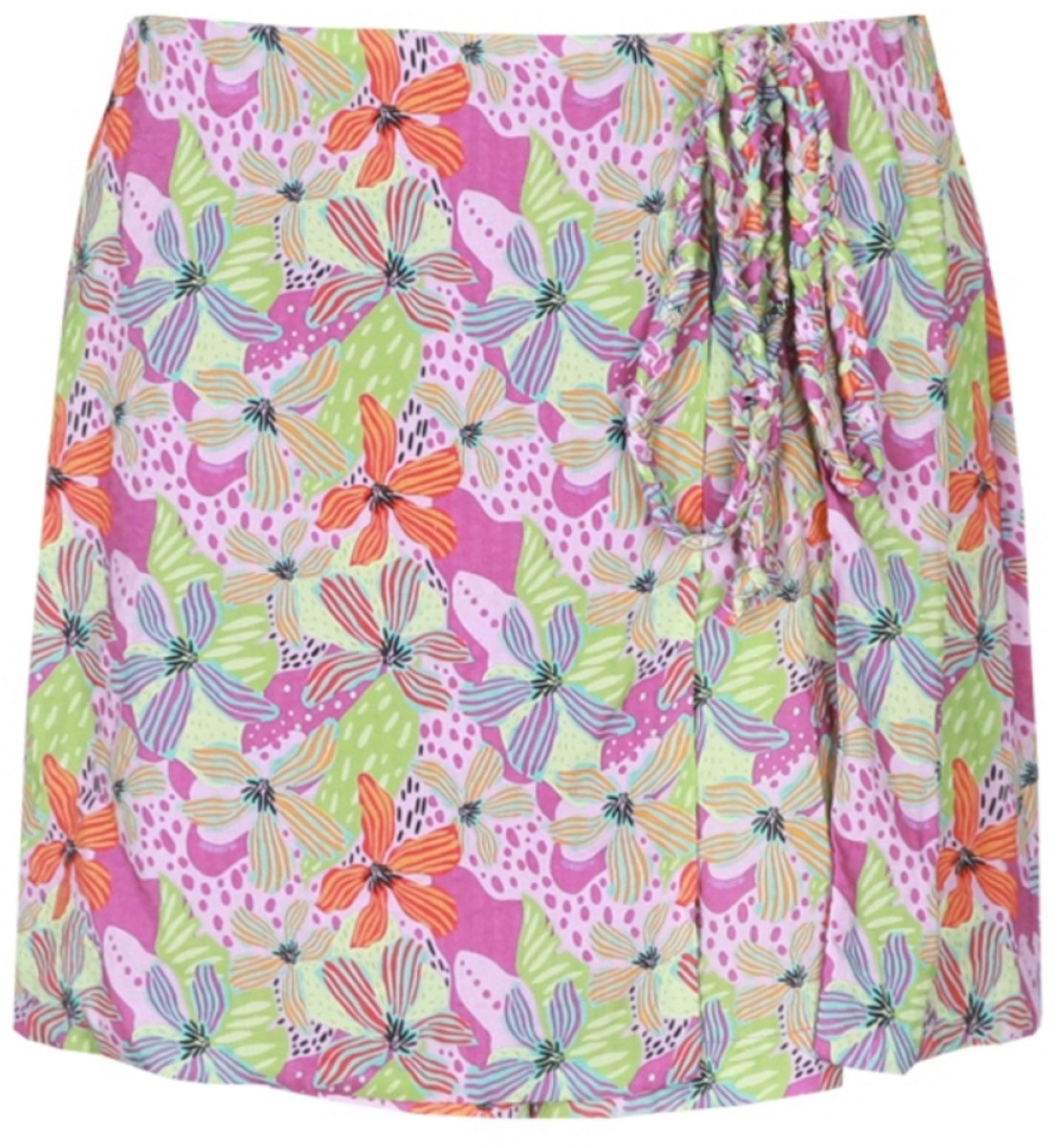 Fluresk Broek Yaritza Skort 26zzf09 Violet/orchid Purple Dames Maat - W36