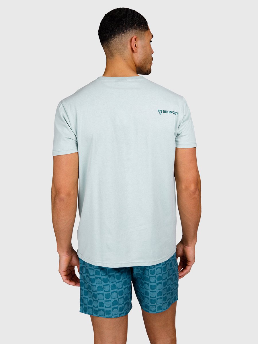 Brunotti Jelledee T-Shirt 100% Katoen Regular Fit Crewneck L Mist