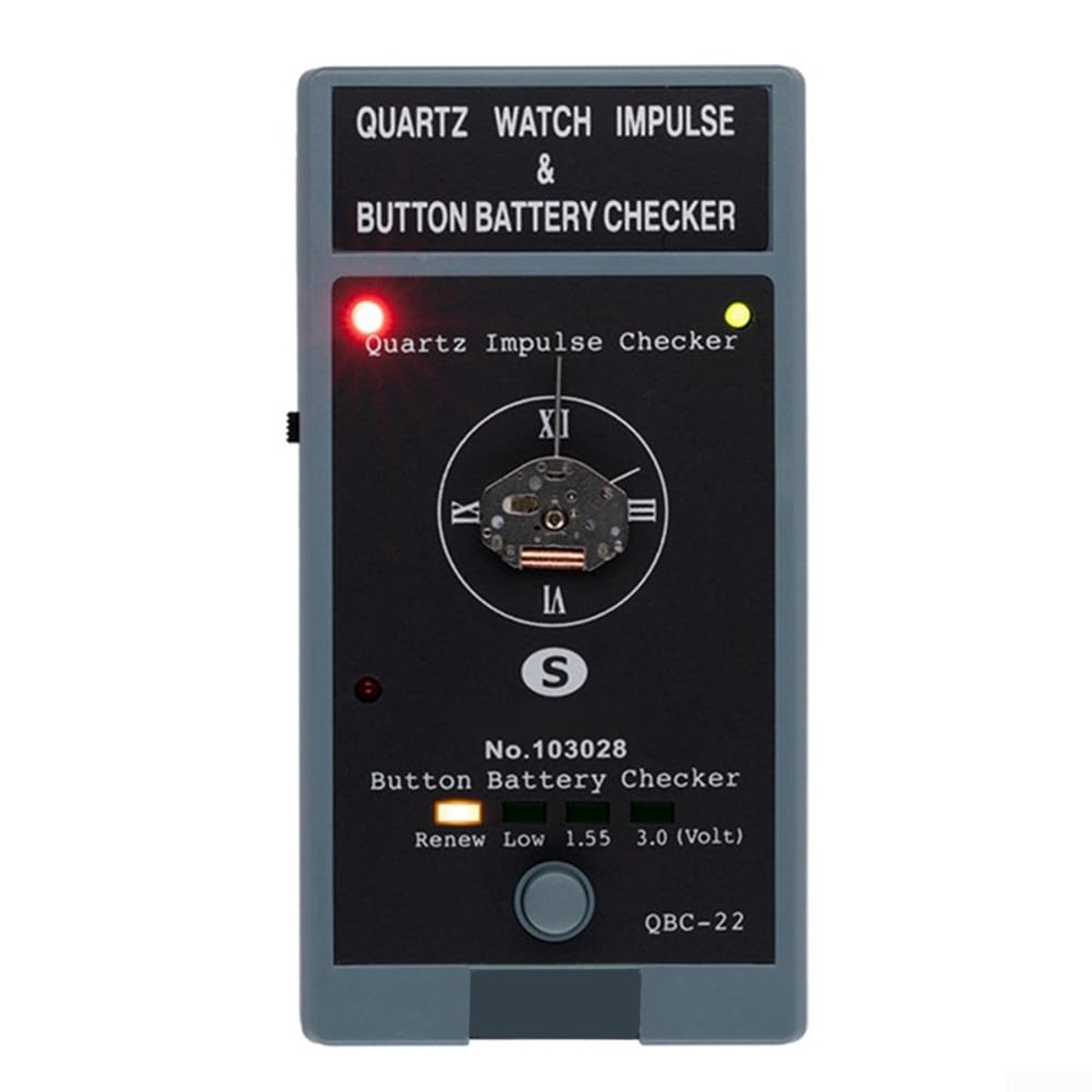 Horloge Tester - Batterij Detector - Horloge Reparatie - Dubbele Functie - 15 x 15 x 10 cm - Zoals Afgebeeld