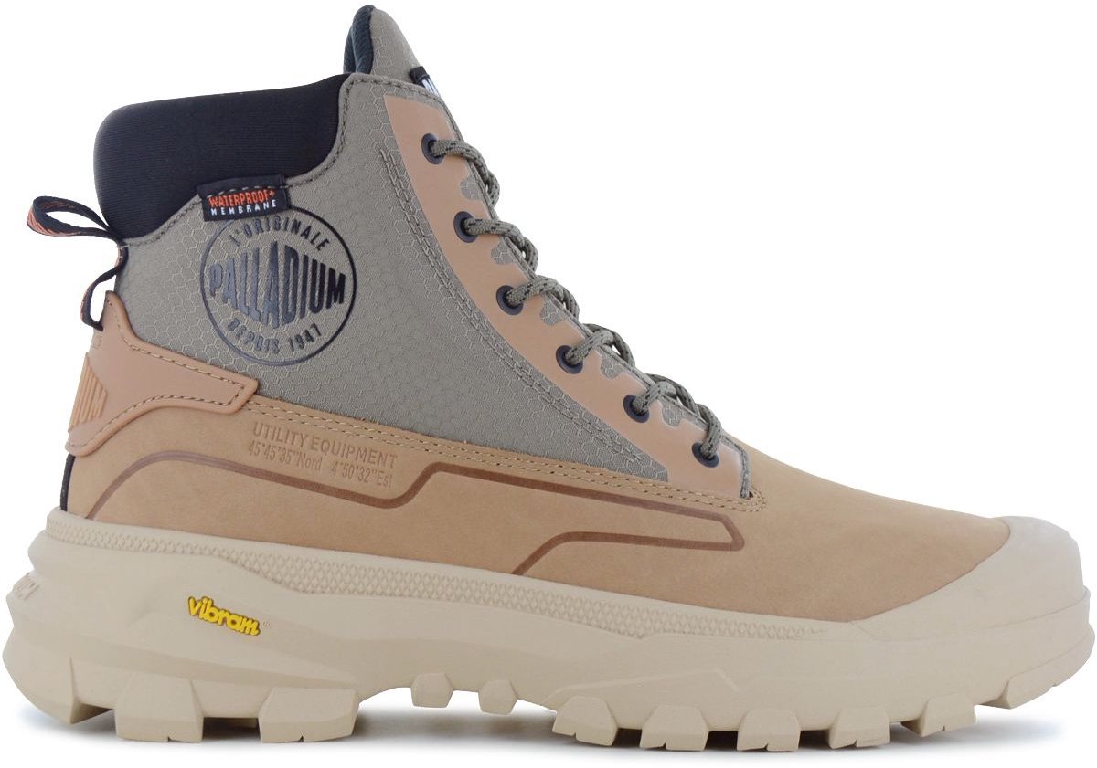 PALLADIUM Pallarider SC WP+ Waterproof Heren Laarzen Boots Schoenen 09541-287-M Bruin