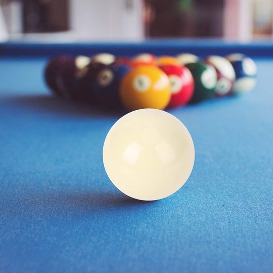 Allecto - Biljartballen - Pooltafel - Stand Snooker - Trainingsballen - Biljartbal - Voetbalspullen - Geschikt voor Pooltafel - Wit van Allecto — afbeelding 3