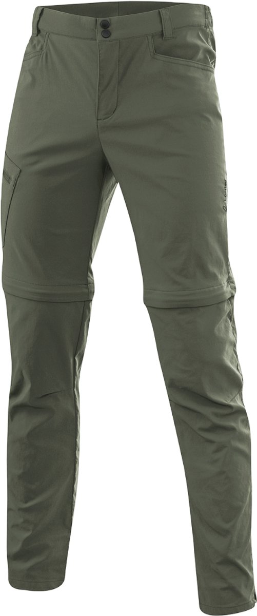 Loeffler afrits wandelbroek M Zip-Off Trekking Pants CSL Olijfgroen