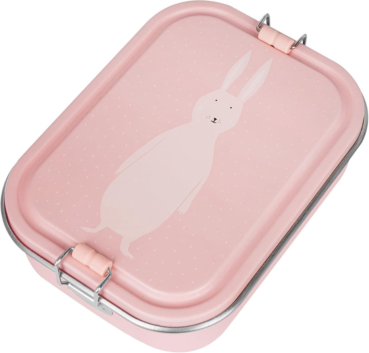 Broodtrommel Klein - Lunchbox Kinderen - School Lunch - Roestvrij Staal - 20 x 15 x 6 cm