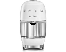 Eenkops Koffiezetapparaat - Espresso Machine - Snelle Koffie - Retro Design - 39x45x24 cm - Wit