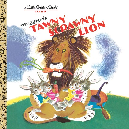 Tawny Scrawny Lion - cover