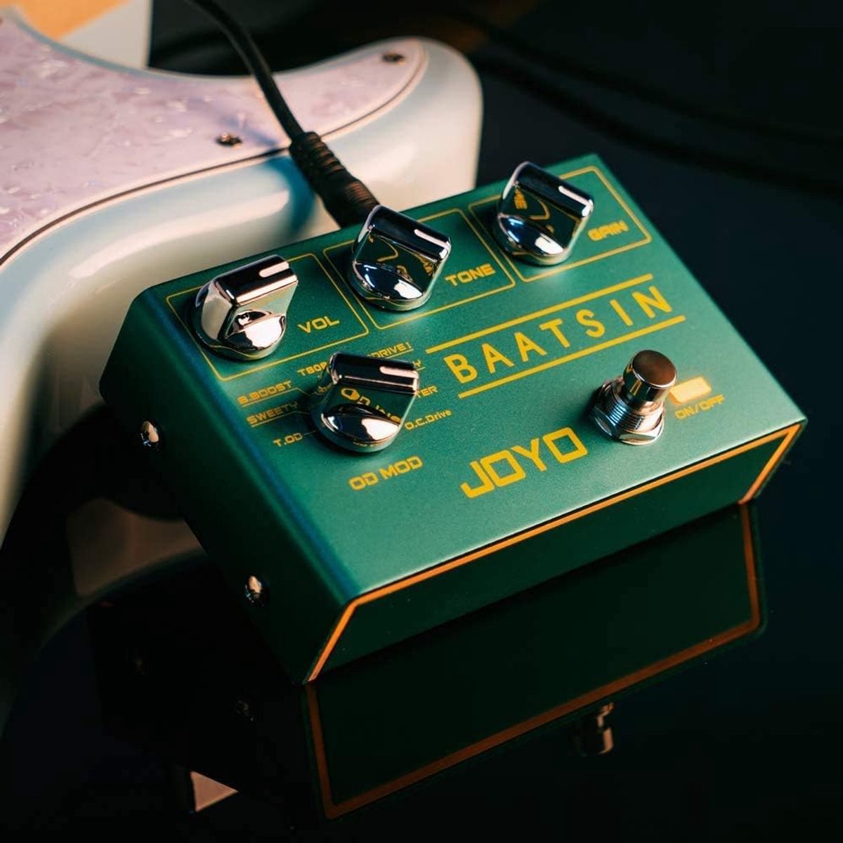 Overdrive Pedaal - Vervorming Effect - Gitaar Geluid Vormen - 8 Effecten Analoog - 290 Gram