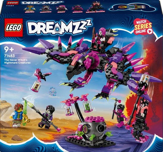 LEGO DREAMZzz 71483 De nachtmerriewezens van de Neder Heks