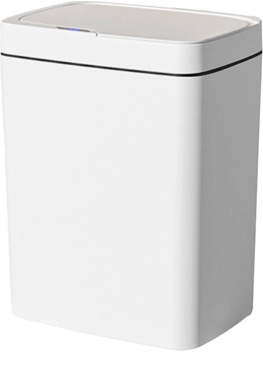 Prullenbak - Sensor Vuilnisbak - Hygiënisch Werken - Contactloze Bedoening - 15L 18L - Wit