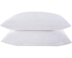 Basic Kussen - Hoofdkussen - Comfortabel Slapen - Verstelbare Dikte - 60x70 cm - Wit
