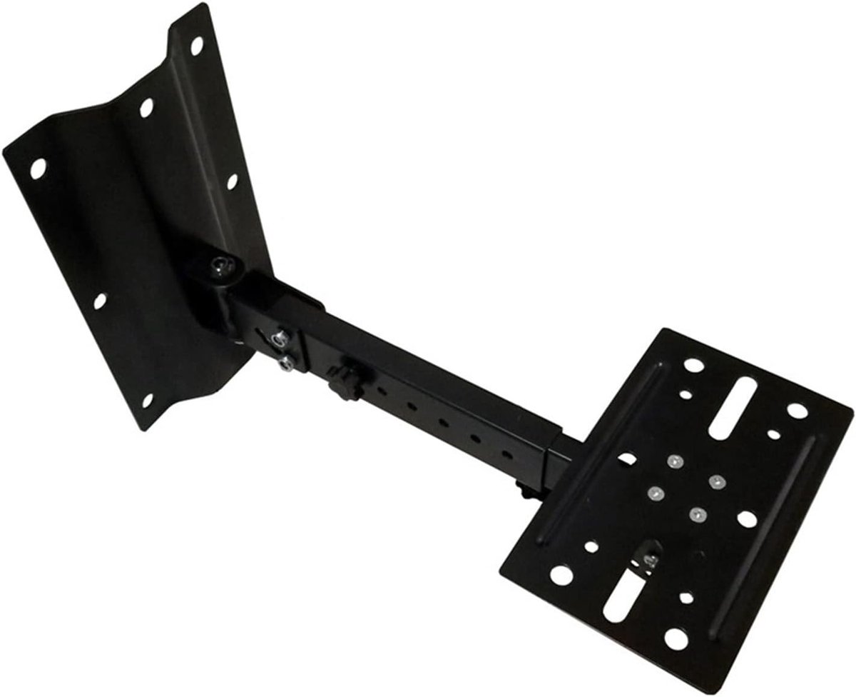 Luidspreker Beugel - Audio Ophanging - Wandmontage Geluid - Verstelbare Hoek - 6-15 Inch - Zwart