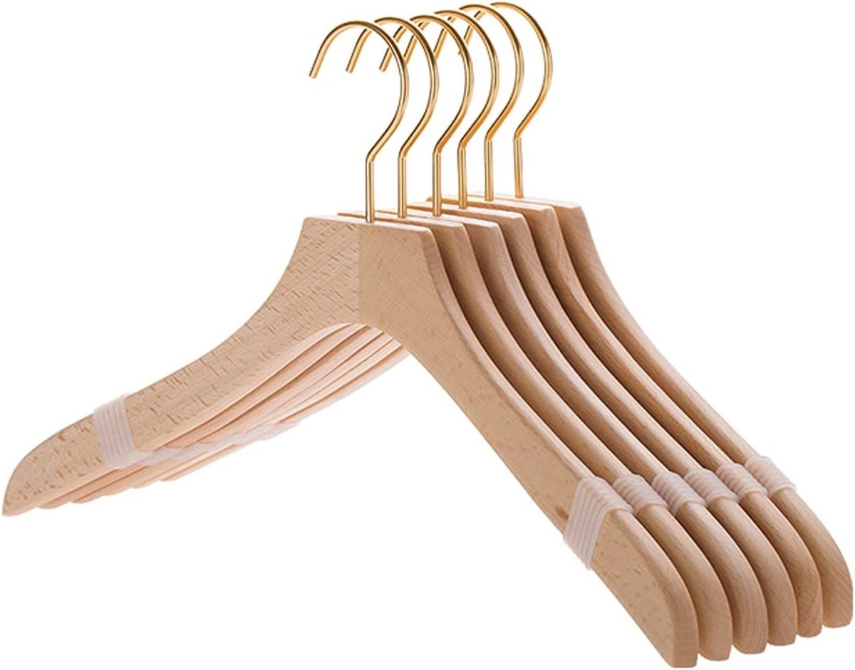 Kapstok Hangers - Kledingsteunen - Kast Opbergen - Antislip Ontwerp - 38x21 cm