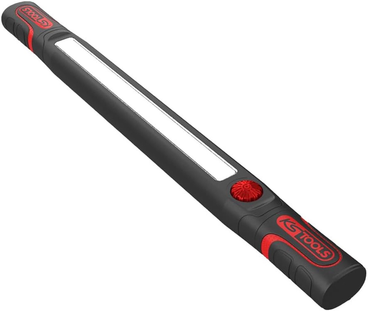 Draaibare Handlamp - Werklamp Oplaadbaar - Klus Werkplaats - Magnetische Montage - 52 x 47 cm - Rood