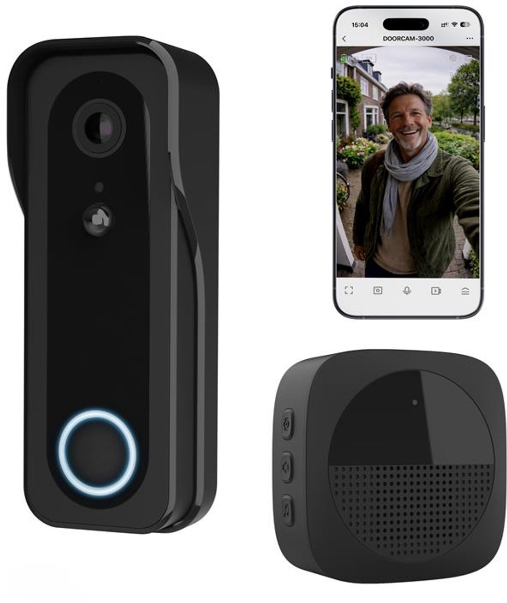 Trust DOORCAM-3000 Draadloze Video - Trust - €59,90