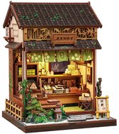 CuteBee Miniatuurhuisje - Modelbouw - Modelbouwpakket - 3D Houten Puzzel - DIY Bouwpakket Volwassenen - Constructiespeelgoed - Kanmi Dokoro Kurihara