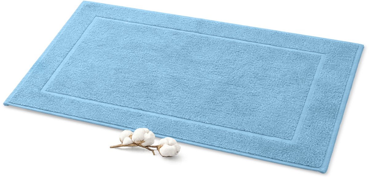 Miss Towels Hotel Badmat - Hemelsblauw - 50x80cm - Made in Portugal