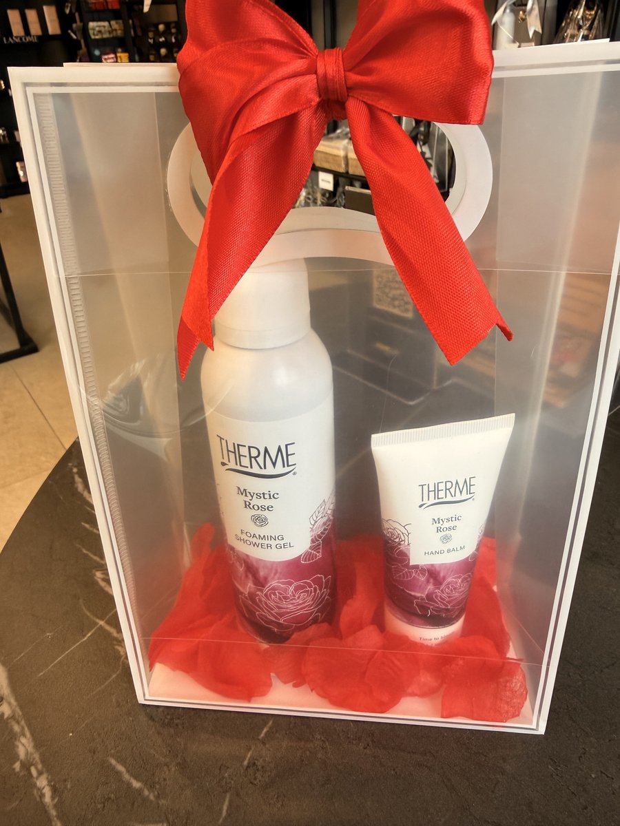 Therme foaming shower gel/hand balm geschenkset