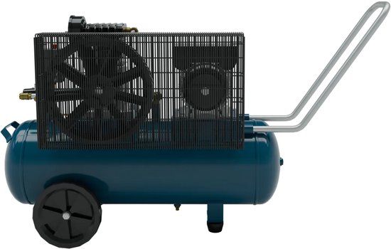 Snaaraangedreven compressor 50 liter — afbeelding 4