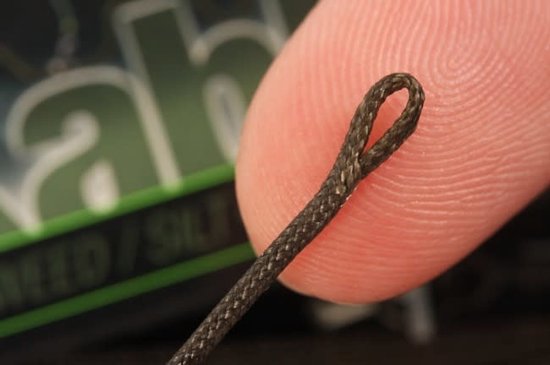 Korda - Leadcore Leader Ring Swivel - Weed/Silt - Weedy Green van Korda — afbeelding 4
