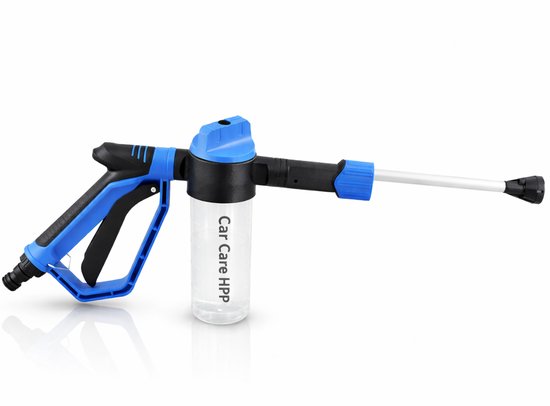 Foam Gun schuimsproeier voor tuinslang Gardena aansluiting – schuimlans autowassen, verstelbare spray, duurzaam