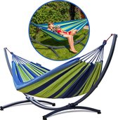 Hangmat met Standaard 2 Persoons – Extra Stabiel Frame tot 220 kg – Duurzame Hangmatset – Grande Singa