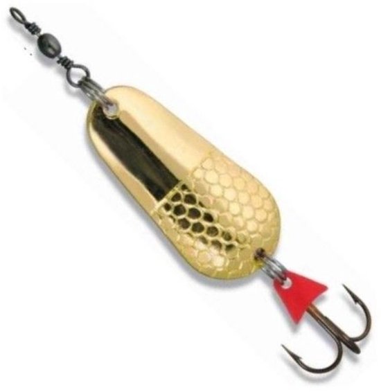 FC's Kunstaas Lepel 'DUO' - 2 stuks - 22g - 9.5cm - Goud & Zilver - Blinker voor Roofvis & Zeevis van FC's — afbeelding 2