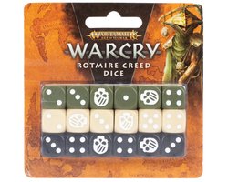 Warhammer Warcry rotmire creed dice (warhammer nieuw)