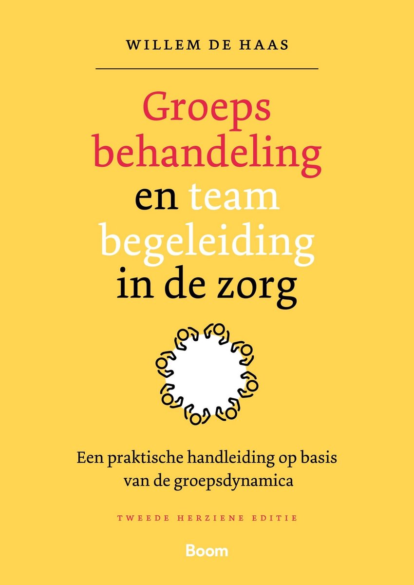 Omslag van Groepsbehandeling en teambegeleiding in de zorg