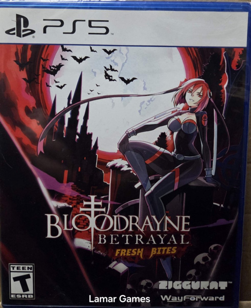 Bloodrayne betrayal Fresh bites / Limited run games / PS5
