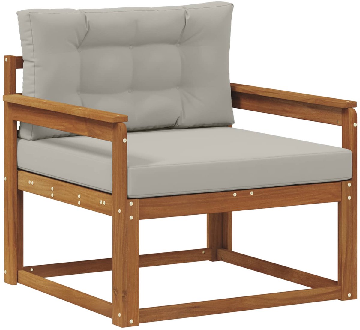 vidaXL - Buiten - Midden - Sofa - Naturel