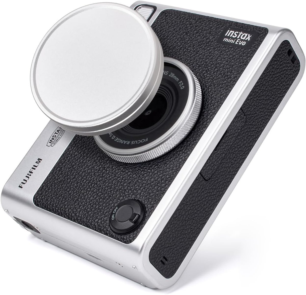 Lensdop - Beschermkap - Camera Bescherming - Perfecte Pasvorm - 5.5 x 5.5 cm - Grijs