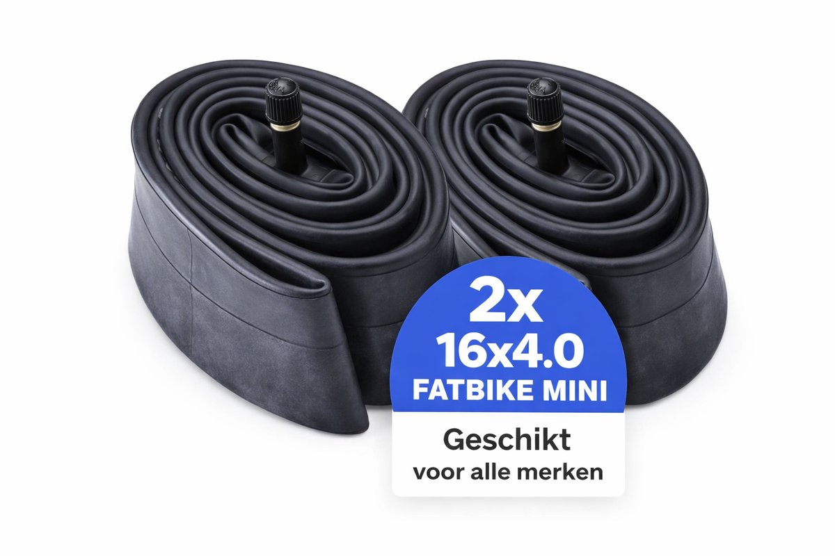 Fatbike Binnenband 16x4.0 - set van 2- mini fatbike band - universeel