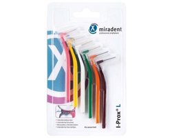 Miradent Interdentale Ragers I-Prox L Assorti - 6 stuks