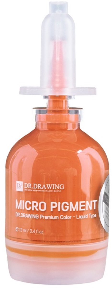 Dr. Drawing Micro Pigment Sweet Orange / Micro Pigment voor permanente make-up Sweet Orange 12 ml