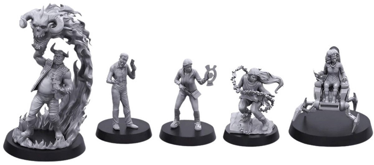 Shadowrun Sprawl Runners Miniatures - RPG Miniaturen - Catalyst Game Labs
