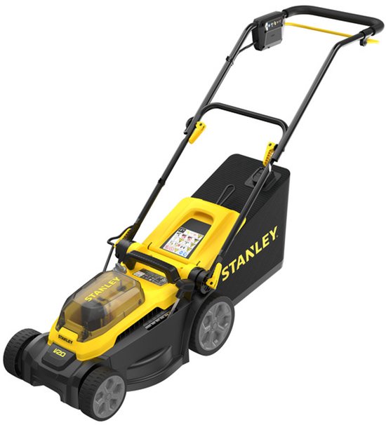 grasmaaier STANLEY 34cm 18V Push Mower 4Ah Kit — afbeelding 2