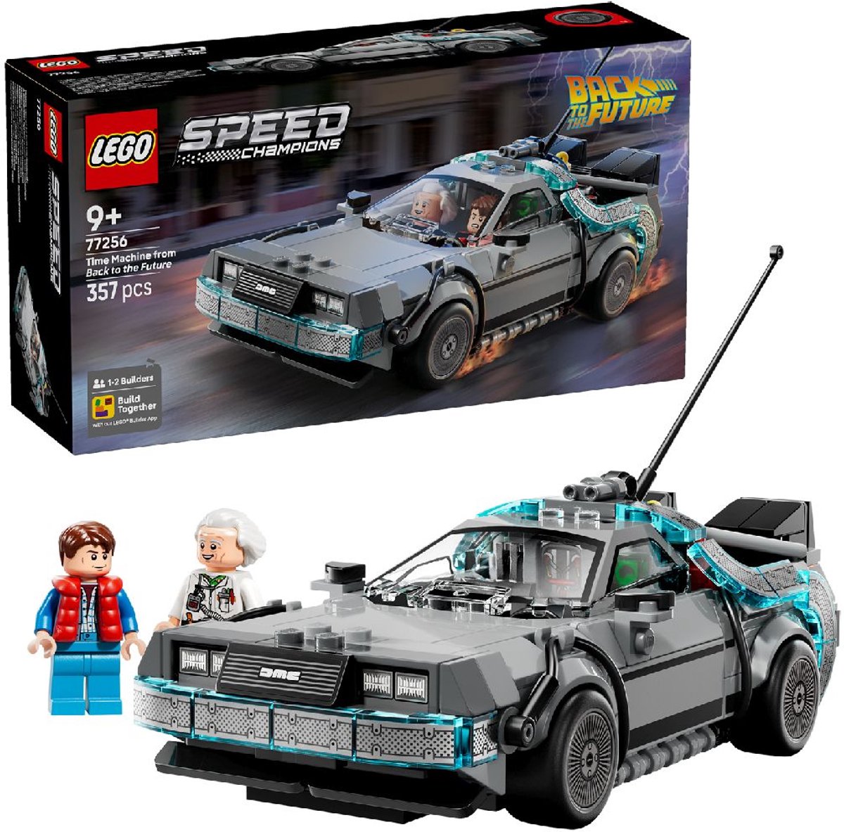 LEGO Speed Champions Tijdmachine uit Back to the Future - 77256 — afbeelding 20