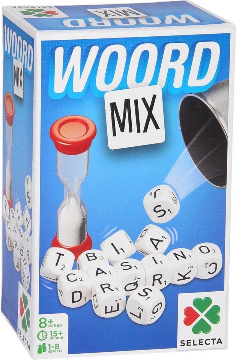 Tactic Woord Mix – Dobbelspel – Woordspel – Snel Taalspel met Letterdobbelstenen – Leerzaam en Spannend – Familiespel – 1 tot 8 Spelers – Vanaf 8 Jaar — afbeelding 7