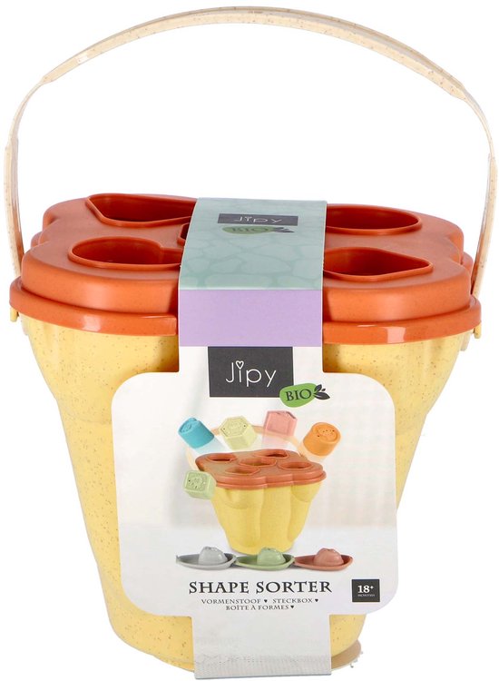 Jipy - Vormenstoof - Bioplastic – 12-delige set (4138110)