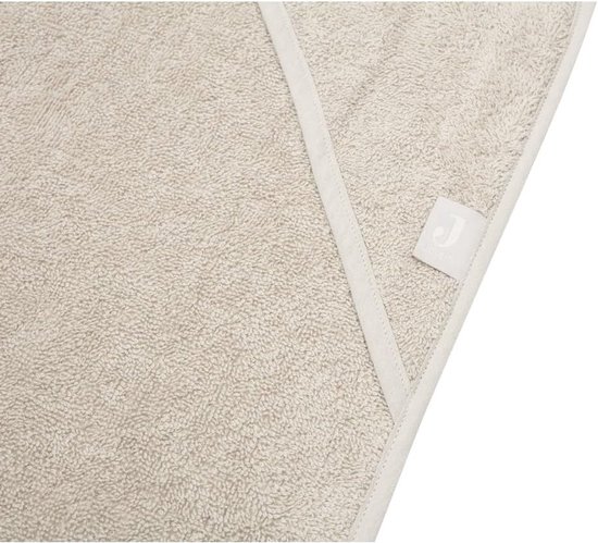 Baby Handdoek Capuchon - Badjas met cap - Na het badderen - Zachte badstof - 100x100 cm - Nougat — afbeelding 4