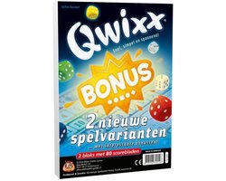 White Goblin Games - Qwixx Bonus - Dobbelspel - 2 tot 5 spelers - Voor de hele familie - uitbreiding - Extra scoreblokken met nieuwe uitdagingen