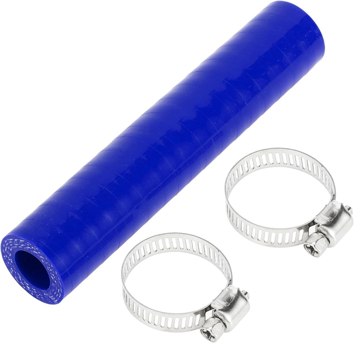 Allecto - Siliconen slangen set - 14mm ID - Hoge kwaliteit - Blauw - Inclusief klemmen - Universele toepassing - Geschikt voor diverse voertuigen -...