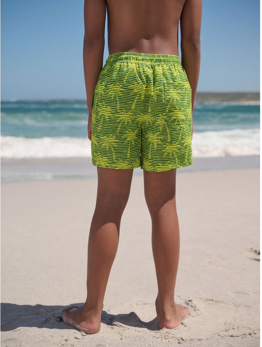 Next - Jongens - Zwemshort met print - Groen