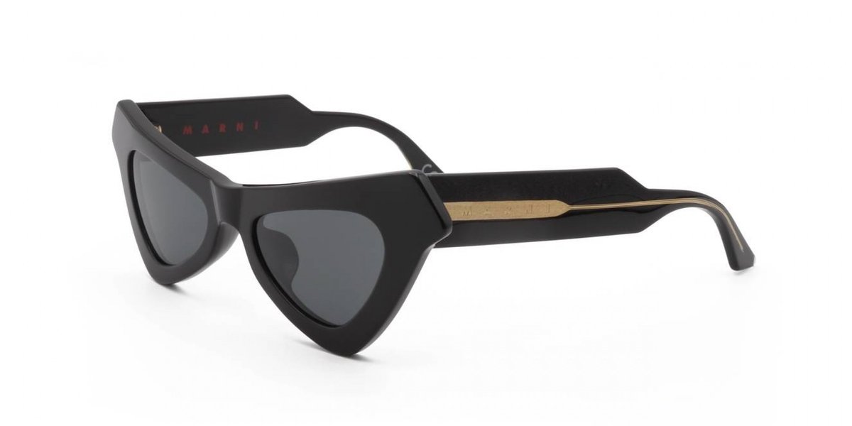 Marni FAIRY POOLS BLACK Black 50/20/145 UNISEX Zonnebrillen