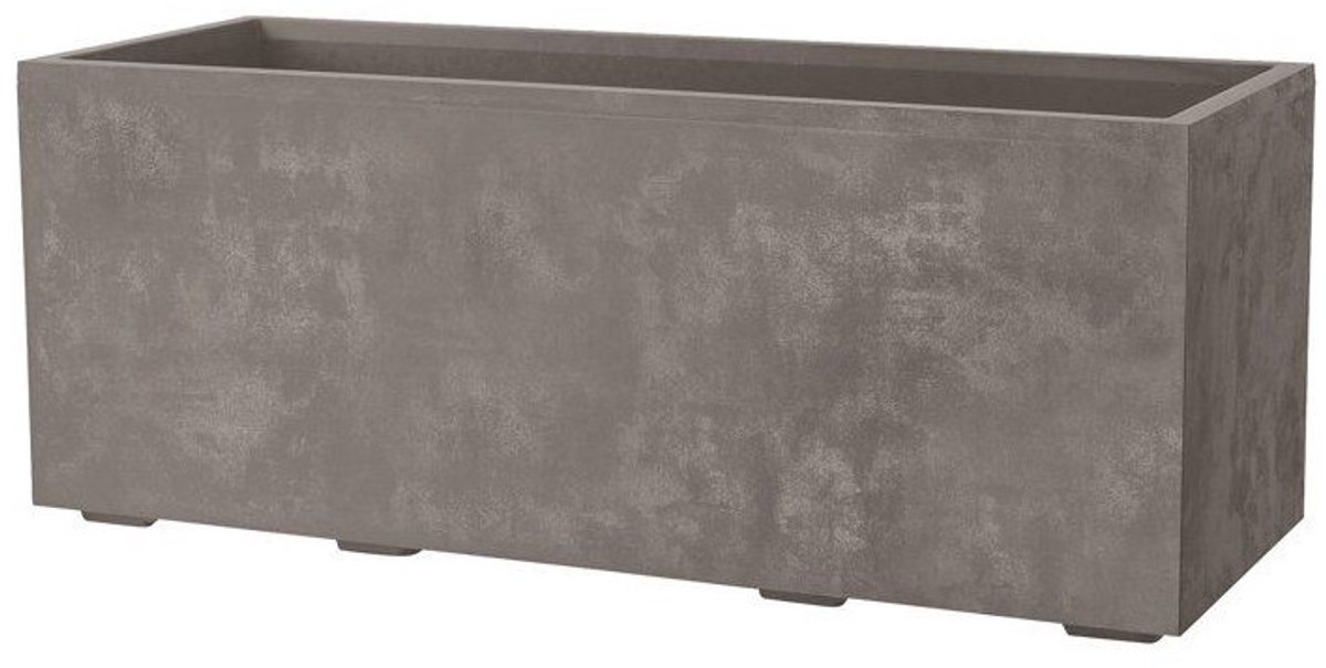 DEROMA – Millennium – Rechthoekige Plantenbak – 97 L – Bruin
