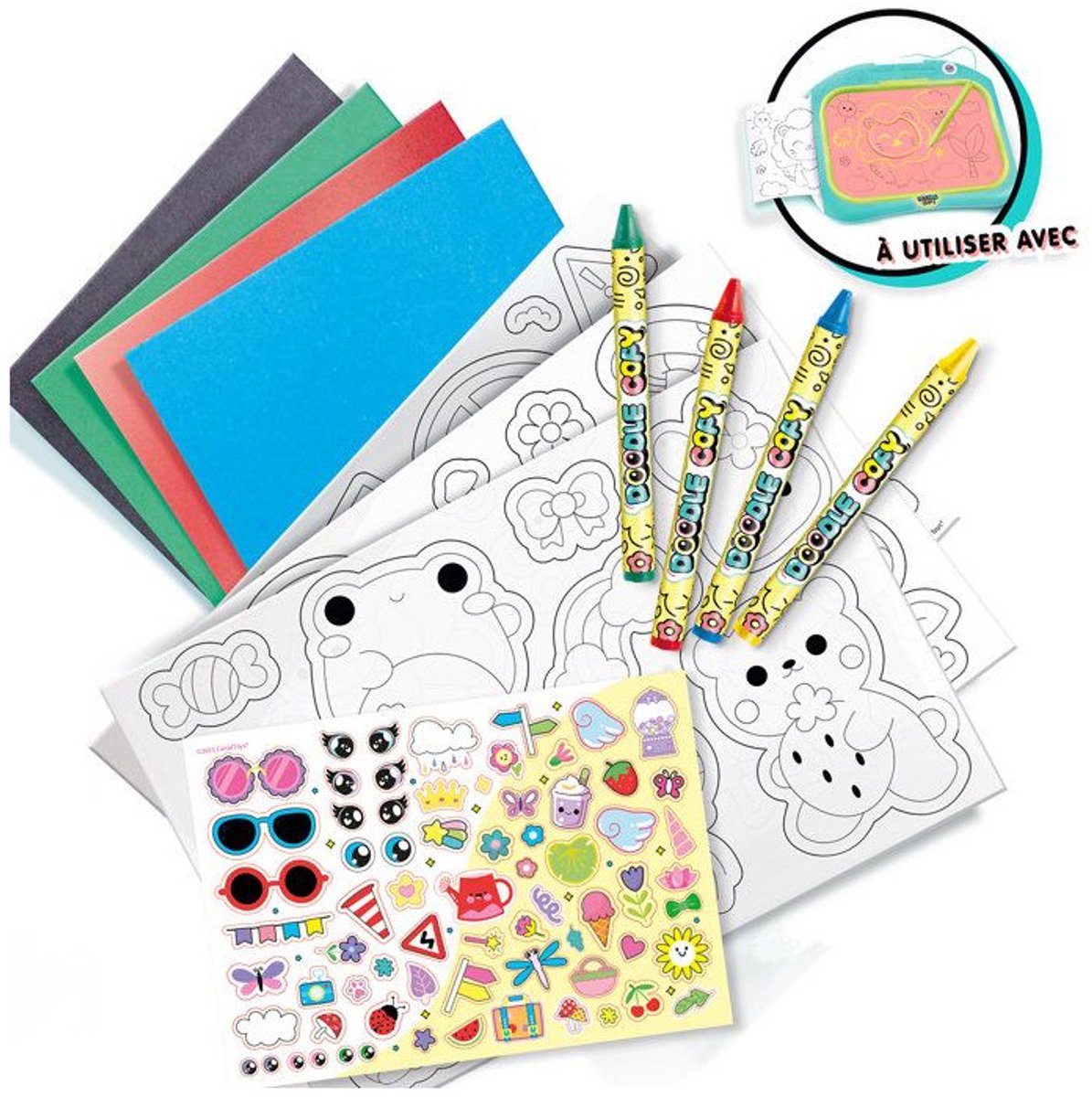 Canal Toys - Doodle Copy - Navulset voor tekenen - LIT 006