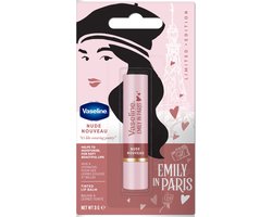 Vaseline x Emily in Paris Nude Nouveau | Moisturizing Lip Balm Stick | Limited Edition |