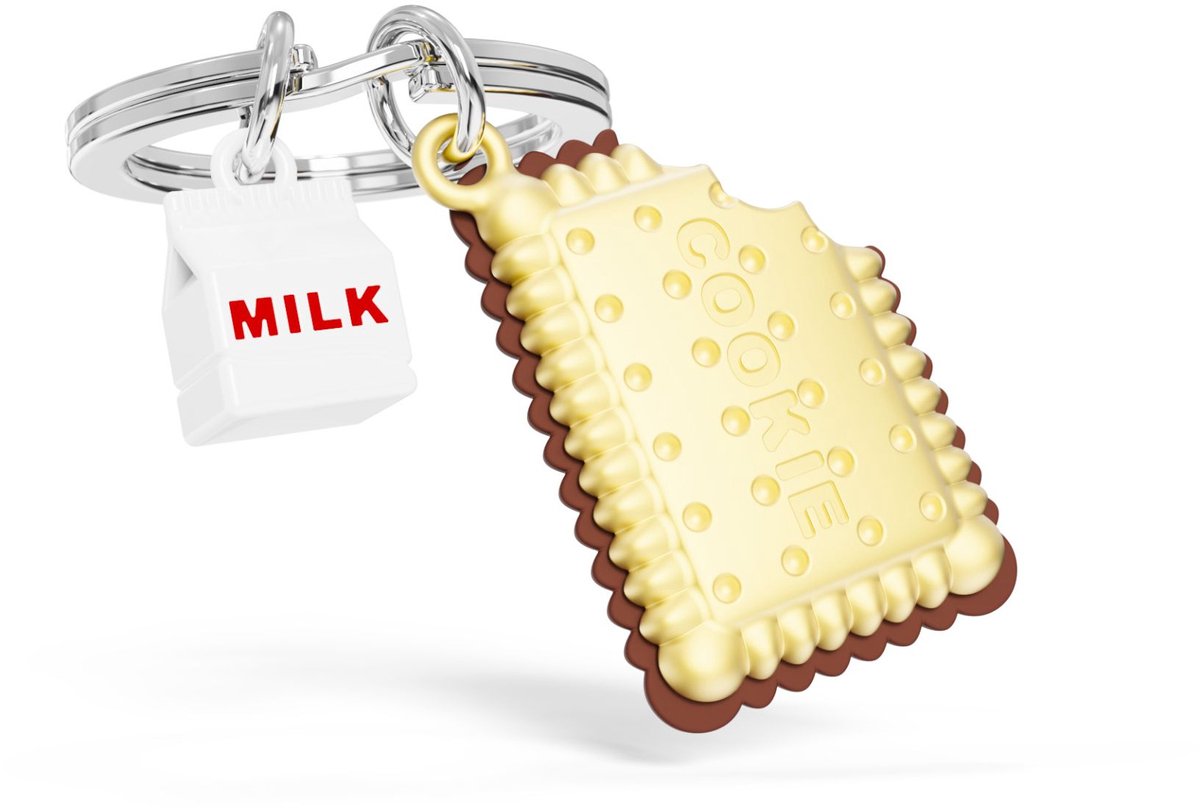 Metalmorphose Sleutelhanger Cookies & Milk